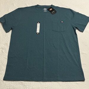 Dickies Men's Teal Short Sleeve Tee